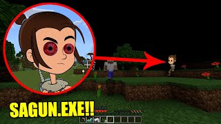 MİNECRAFTTA SAGUN.EXE BULDUM! *GERÇEK* Sagun