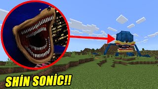 MİNECRAFTTA SHİN SONİC BULDUM! *GERÇEK*
