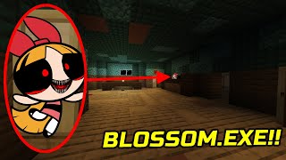MİNECRAFTTA BLOSSOM.EXE BULDUM! *GERÇEK* Minecraft Powerpuff Girls