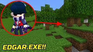 Minecraftta Edgar Buldum! *GERÇEK* Minecraft EDGAR.EXE