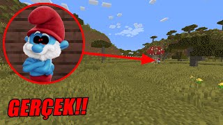 ŞİRİN BABA.EXE GERÇEK Mİ? - Minecraft Şirinler Efsanesi