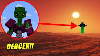 UZAYLILAR BENİ KAÇIRDI! 👽 - Minecraft Bölüm 5