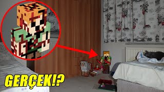 GERÇEK HAYATTA KORKUNÇ ALEX EVİME GELDİ! - Minecraft