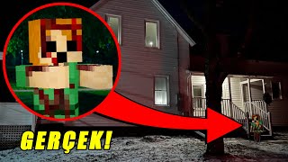 GERÇEK HAYATTA BOBBY1545 BULDUM! - Minecraft