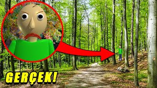 ORMANDA DELİ ÖĞRETMEN BALDİ BANA TUZAK KURDU! *Gerçek Hayatta* Minecraft