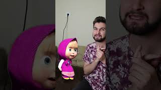 Maşa ile Koca Ayı Evime Geldi #shorts