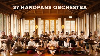 27 Handpans Orchestra 😱 Malte Marten Retreat 2025