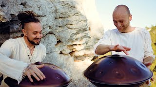 Mirrors | 1 hour handpan music | Malte Marten & Warren Shanti