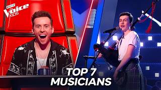 TOP 7 Times an Instrument STOLE the Show! | The Voice Kids
