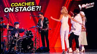He Finished Singing... Then the Coaches RAN on Stage o Join Him?! | The Voice