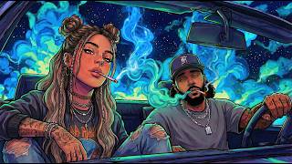 "Floating Through the Night" Playlist - 420 Vibe Music | Bluesy Rap | Stoner Hip-Hop | Chill Mood