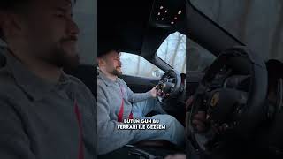 Bu kez arabayla dans etti🤪 @Kalinbrothersofficial #kalinbrothers #ferrari #mrfast19