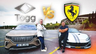 FERRARI vs TOGG?! Belediye Başkanı ile yarıştım!