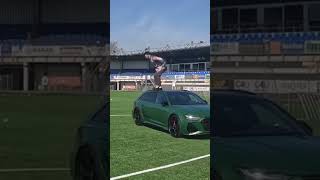 “MIJN RS6 & FERRARI IN HET STADION! BEHIND THE SCENES MET VESSBROZ” #rs6 #ferrari #vessbroz