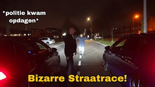 Bizarre straatrace met de dikste auto's: Brabus en meer! *politie kwam aan*
