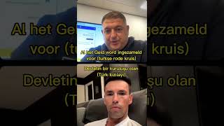 Bedankt voor alle steun.. om 17:00 ben ik live om geld in te zamelen voor de mensen🫶🏻 #turkey