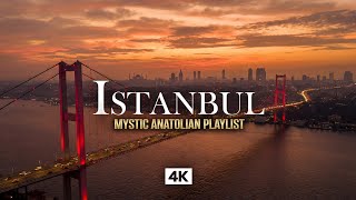 ISTANBUL in 4K – Bosphorus Bridge at Sunset Music | Anatolian Drone Aerial Flow