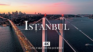 ISTANBUL in 4K – Sunset Ferry Ride with Relaxing Piano & Kanun