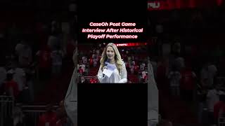 I Had A Post Game Interview After A Historical Game