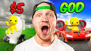 Upgrading my $5 Car to GOD CAR In Wobbly Life!
