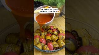 Fırında kıymalı patlıcan sarma tarifi😍 #patlıcan #patlıcanlıtarifler Malzemeler yorumda👇👇