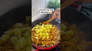 Patatesli mantar sote tarifi😍 #mantar #ramazan #shorts Malzemeler yorumda👇👇