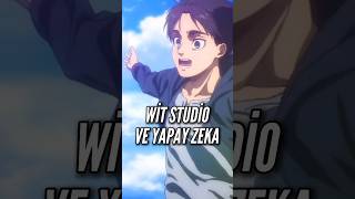 En büyük anime stüdyolardan biri animesinde Ai kullandı #aot #vinlandsaga