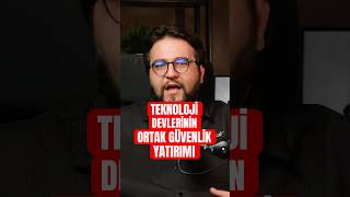 Teknoloji devlerinin ortak siber güvenlik yatırımı #shortvideo