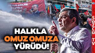 İZMİR'DEN CANLI YAYIN | ÖZGÜR ÖZEL HALKLA KOL KOLA YÜRÜDÜ! Polisten Sert Müdahale