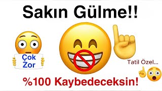 Bu videoyu izlerken Gülümseme! 😁 Gülmeme Challenge Komik Videolar!