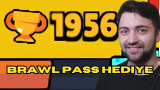 BRAWL PASS HEDİYESİ + 3000 + KUPA KASMAK ! TRYHARD YAYIN KAÇIRMA