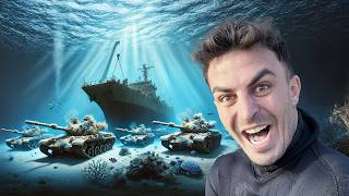OKYANUSUN ALTINDA SAVAŞ TANKI BULDUM!!(ATLANTİK OKYANUSU)