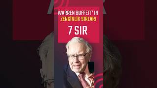 Warren Buffett’ın Zenginlik Sırları | Yatırım Yapmanın 7 Sırrı ve Yeni Alışkanlıklar!