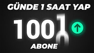 13 Dakika'da 1000 aboneye ulaştıran YouTube Hilesi