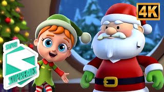 Beş Küçük Elf Mutlu Noeller | Çocuklar İçin Eğlenceli Noel Şarkısı