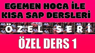 EGEMEN HOCA İLE ÖZEL DERS SERİSİ
