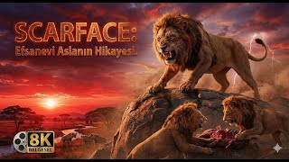 Scarface: Efsanevi Aslanın Hikayesi | Savanın Ölümsüz Kralı I Nature Prime 8K