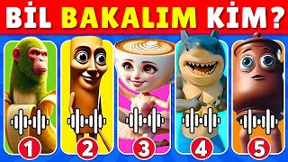 İtalyan BRAİNROT Karakterlerini Sesinden Tanıyabilir Misin?🤔 İtalyan Brainrot Ses Bulmaca