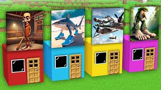 Minecraft' ta TUNG TUNG SAHUR | BOMBARDINO CROCODILO | TRALALERO TRALALA EVİ BULDUM - Minecraft
