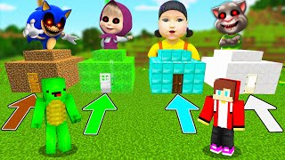 YANLIŞ CANAVAR EVİNİ SEÇERSEN ÖLÜRSÜN 😱- Minecraft