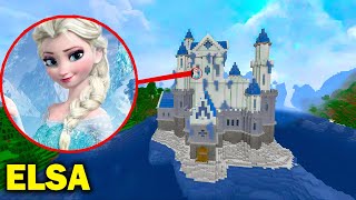 ELSA 'NIN BUZDAN SARAYINI BULDUM! - Minecraft