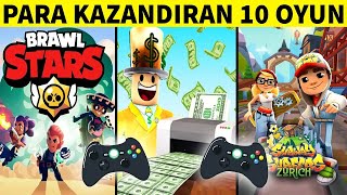 OYUN OYNA PARA KAZAN !! Oyun Oynayarak GERÇEK PARA Kazanabileceğiniz 10 Oyun !!
