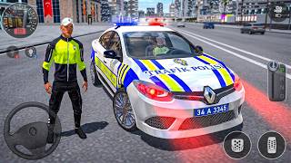 Renault Fluance Türk Polis Arabası Sürüş Oyunu - Polis Oyunu 2026 - Android GamePlay
