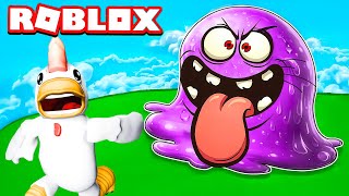 DEV SLİME ŞEHİRDE SADECE GIT GITI KOVALIYOR 😨👀 Roblox