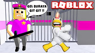 POLİS KIZIN HAPİSHANESİNDEN KAÇTIK !! 😱 Roblox