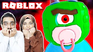 YEŞİL TEK GÖZLÜ UZAYLI BEBEK !! 😱 Roblox Escape Dhuur's Dungeon Obby