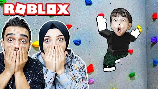 TIRMAN VE ZİRVEYE ULAŞ !! 😱 Roblox Climb Rocks to VIP Obby