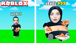 OYUNUN EN ŞİŞMANI BİZ OLDUK !! 😱 Roblox +1 Fat Every Second