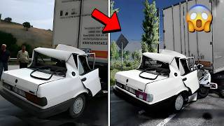 GERÇEK HAYATTAKİ KAZALARI OYUNDA CANLANDIRDIM 😱​! #7 ( sadece tofaş )
