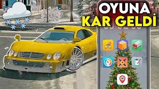 YENİ GÜNCELLEME GELDİ !! OYUNA KAR GELDİ *yeni fizikler* - Car Parking Multiplayer